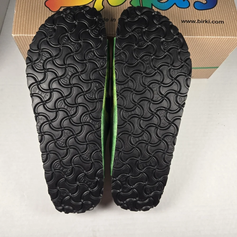 Birkenstock Birki's Santiago Brazil Flag Sandals EU38 Narrow US W7 M5